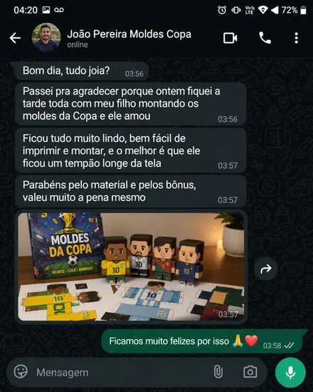 Depoimento de cliente